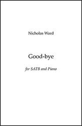 Good-bye SATB choral sheet music cover